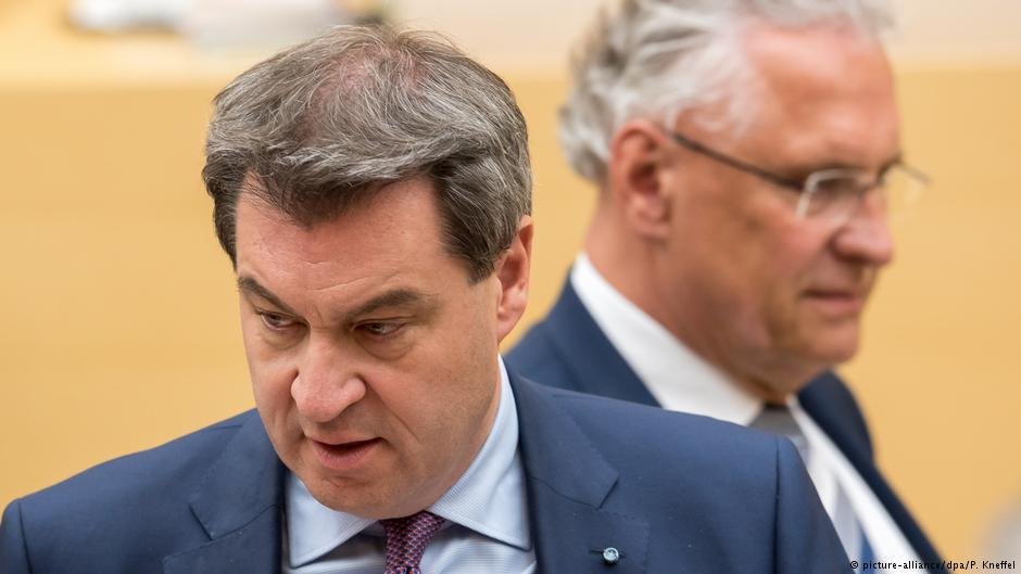 Bavaria's premier Markus Söder hopes that the election results may persuade the federal government in Berlin to change course in migration issues | Photo: picture-alliance/dpa/P. Kneffel