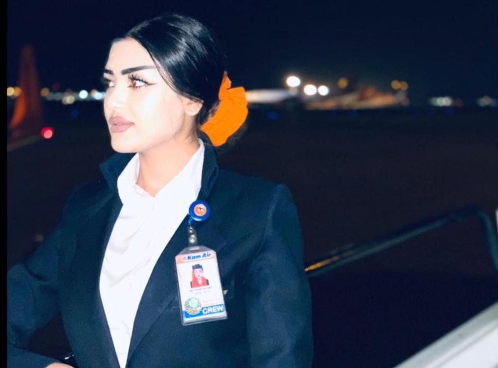 Nilofar's work as a flight attendant helped her travel and make contacts in Turkey, which proved useful for evacuation | Photo: Private