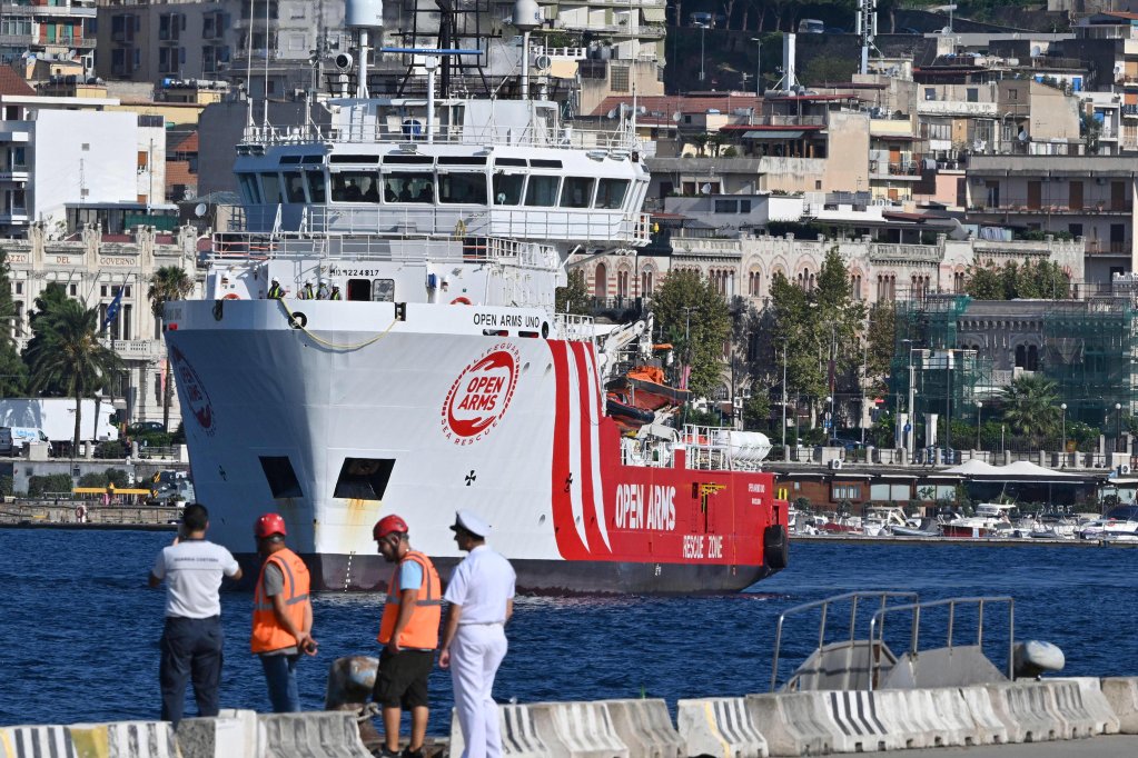 File photo: The Open Arms Uno in Messina, Italy, on August 27, 2022 | Photo: Carmelo Imbesi/ANSA/picture alliance