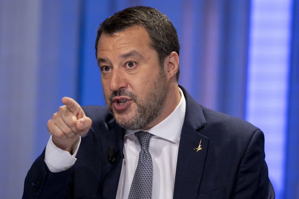 Italy's Deputy Prime Minister Matteo Salvini is known for making incendiary statements about migration | Photo: ANSA/Massimo Percossi 
