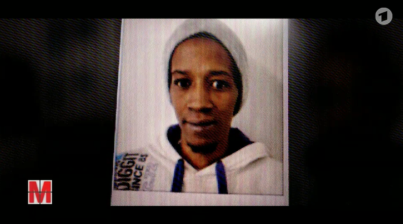 A picture of Mamadou Diallo who died in an ORS-run center in November 2023  | Source: Screenshot Monitor report, ARD