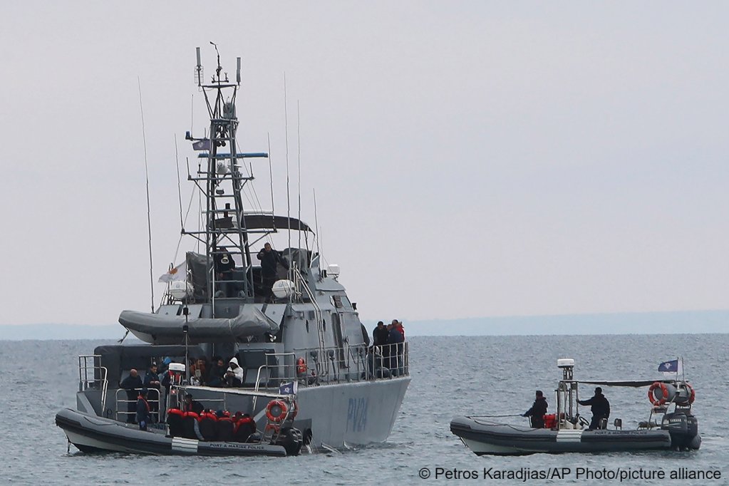 File photo: Cyprus' marine police patrol boat on January 14, 2020 | Photo: Petros Karadjias / AP Photo / picture alliance 