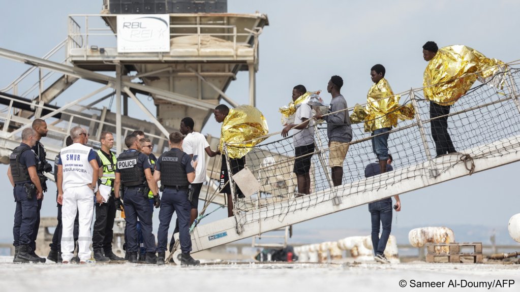 French officials said the vessel left the coast near Dieppe on Monday (August 3), before its engine caught fire the next day near the boundary between French and British search and rescue regions | Photo: Sameer Al-Doumy / AFP