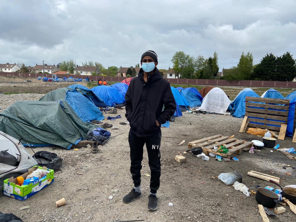 Alladin in Calais told InfoMigrants that he would still try and reach the UK despite the Rwanda deal. 'Once in the UK, I will just have to do everything I can not to be sent there," he said | Photo: InfoMigrants