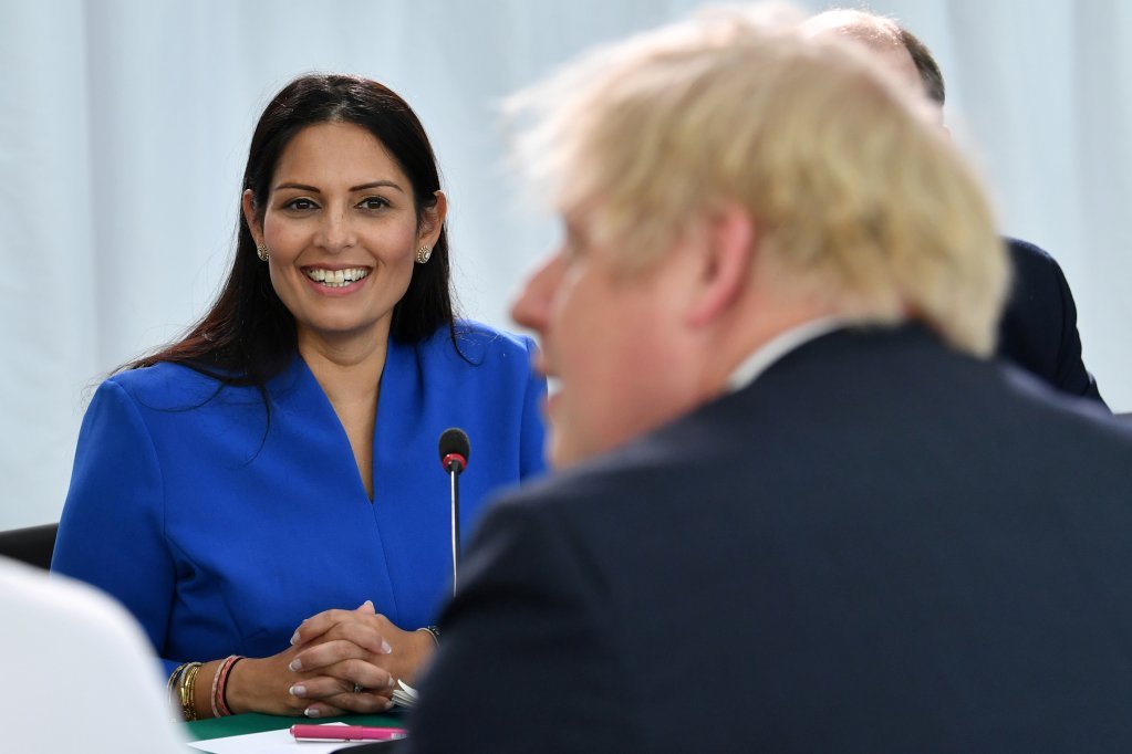 Johnson and Patel (seen together) have ambitious plans to overhaul the UK's immigration system following Brexit | Photo: Reuters