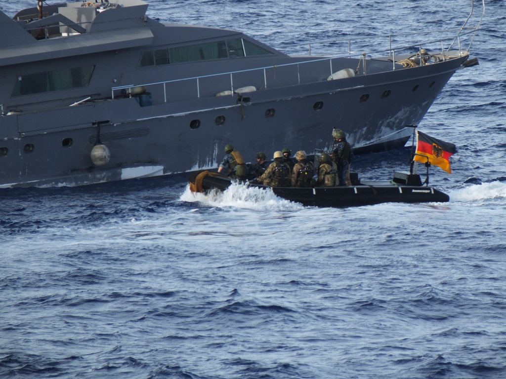 Operation Irini ships deployed off the eastern coast of Libya. File photo from 2 May, 2017 | Photo: picture-alliance/German Ministry of Defence   