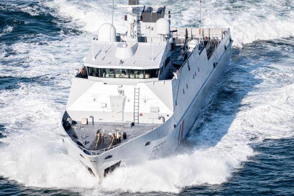 From file: A French patrol boat rushes to help migrants in distress | Photo: Press office, Maritime Prefecture Channel and North Sea