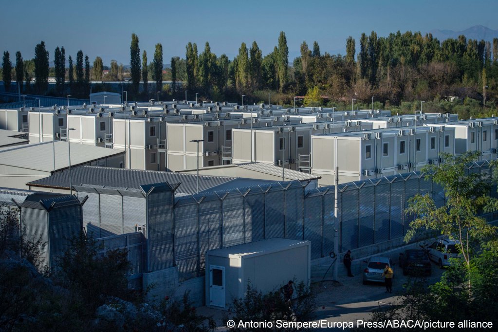 File photo: Migrant center Gjader, Albania, one of two centers built by the Italian Government in Albania to receive asylum seekers rescued in the Mediterranean | Photo: Antonio Sempere / Europa Press/ABACAPRESS.COM