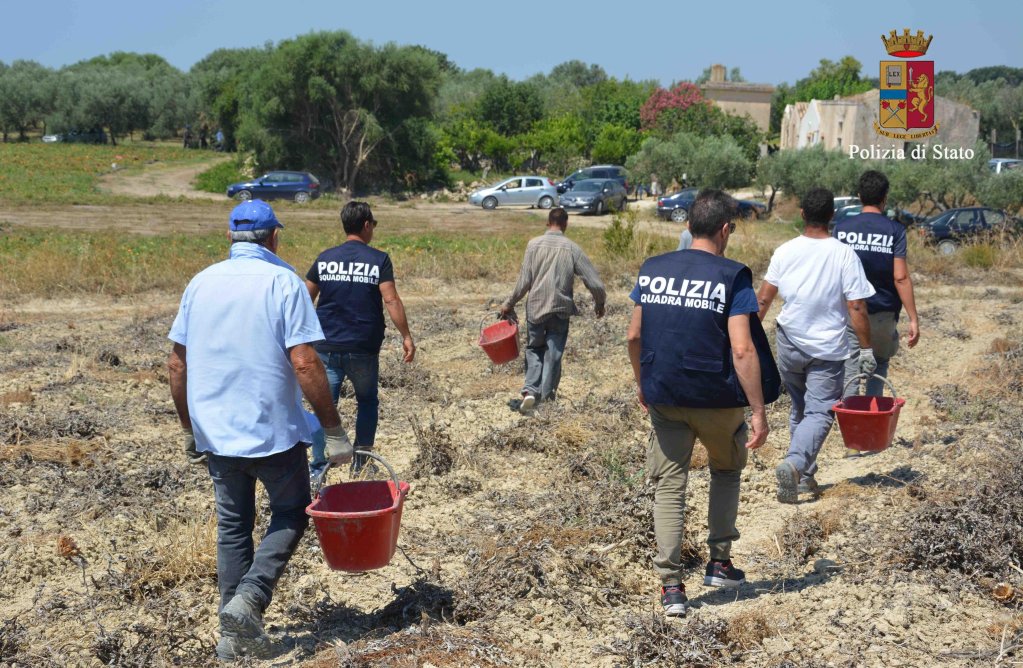 An operation by Italian police against the 'caporalato', the exploitation of migrant workers in the agricultural sector | Photo: ANSA