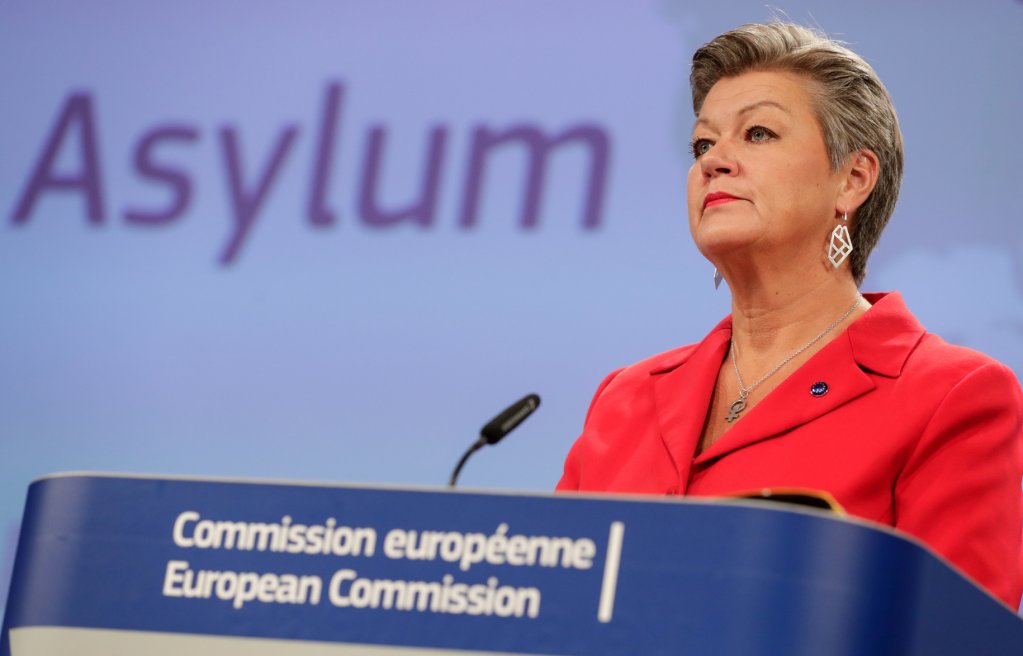 European Home Affairs Commissioner Ylva Johansson in Brussels on September 23, 2020 | Photo: Reuters