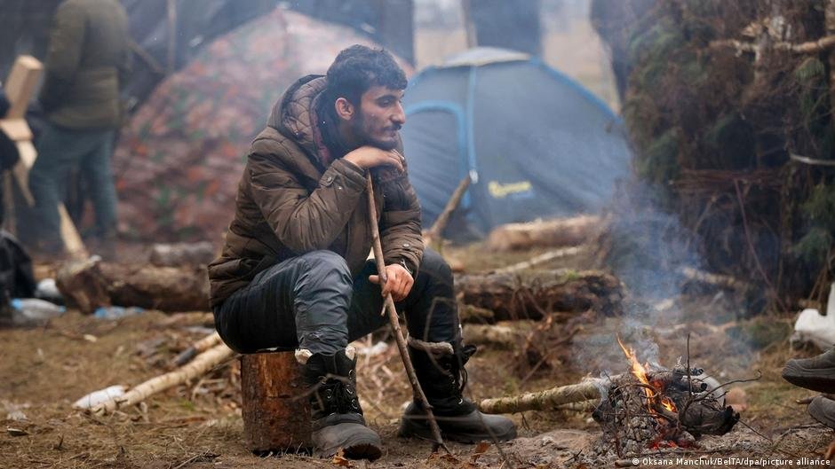 Migrants and asylum-seekers have been stuck in limbo along the Belarus-Poland border | Photo: Oksana Manchuk/BelTa/dpa/Picture-alliance