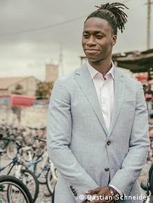 Boateng during the shoot of 'Borga' | Photo: Bastian Schneider