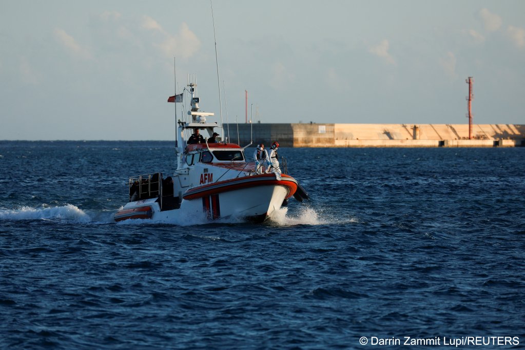 Around 60 migrants were able to disembark in Malta in the greatest number of migrants to do so to date this year | Photo: Darrin Zammit Lupi / Reuters