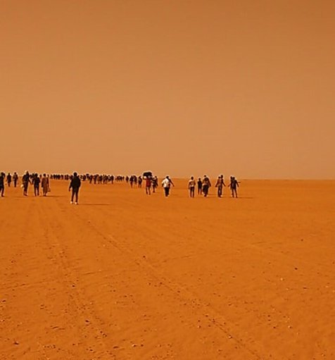 File photo: Migrants abandoned in the Sahara desert | Photo: Sylla Ibrahima Sory