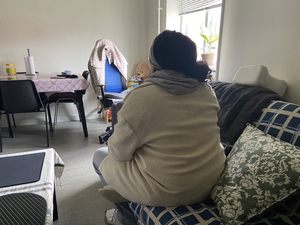 Anna, originally from Cuba, lives in the Avnstrup Center. She cannot be returned to Cuba because the authorities no longer recognize her as a citizen | Photo: InfoMigrants 
