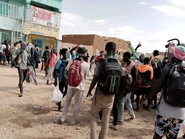 From file: A demonstration of Senegalese migrants in Niger to protest about the waiting time for voluntary returns organized by the IOM, September 2022 | Photo: Infomigrants
