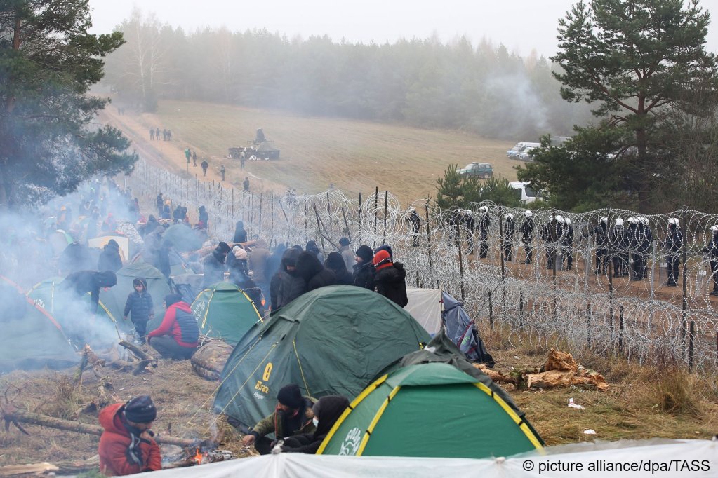 Many of the migrants camping out at the Polish-Belarusian border come from Iraq | Photo: picture-alliance/dpa/TASS