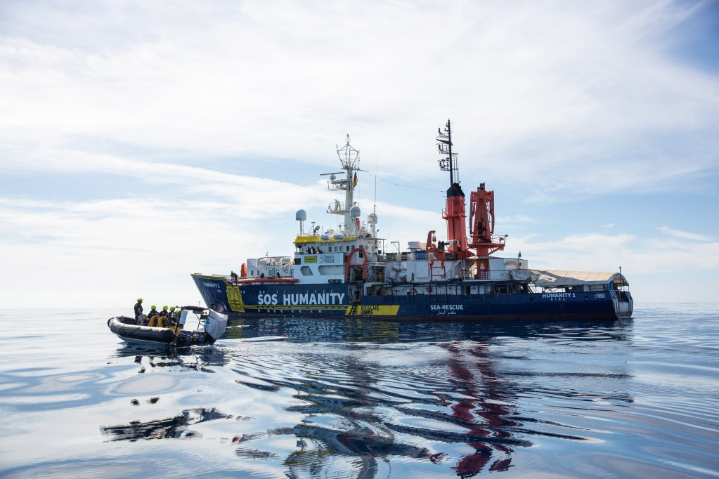 From file: The Humanity 1 rescue ship | Photo: SOS Humanity