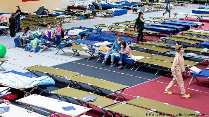 Germany has registered around 316,000 Ukrainian refugees so far | Photo: Moritz Frankenberg / dpa / picture alliance