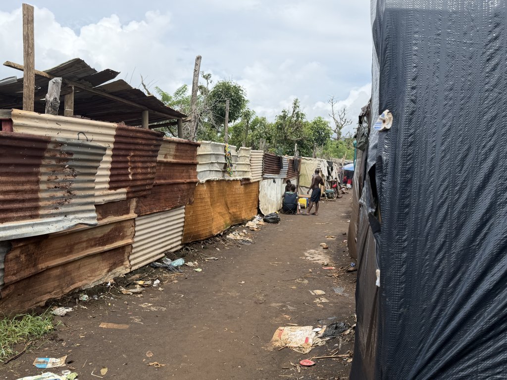 A makeshift camp for migrants in Tsoundzou, Mayotte | Photo: InfoMigrants