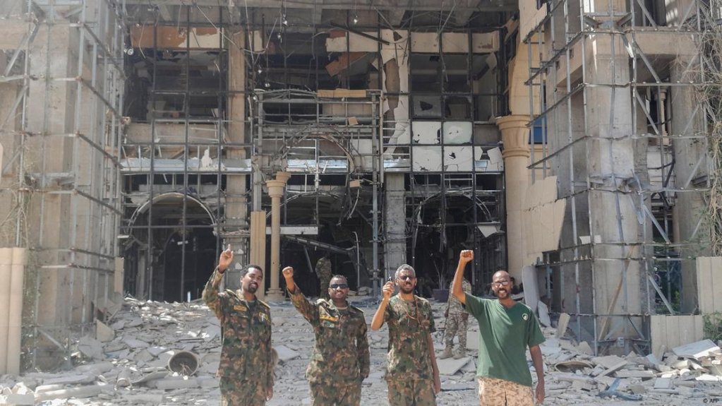 The war-torn presidential palace in Khartoum was recaptured by the Sudanese army earlier this year | Photo: AFP