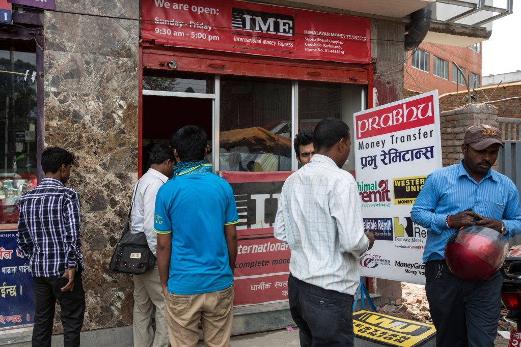 File photo used as illustration: The IOM has estimated that remittances home to Nepal account for a little more than a quarter of the country's entire GDP | Photo: Matilde Gattoni /imago/Arabian Eye