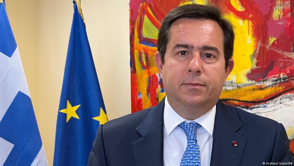 Former Greek Minister for Migration and Asylum Notis Mitarachi claimed the EU-funded program was mission accomplished | Photo: Arafatul Islam/DW