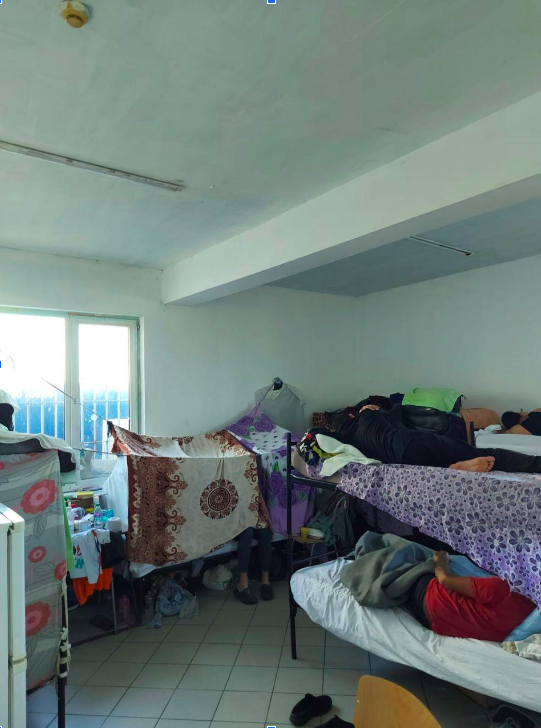 A room in the Busmantsi migrant detention center in Sofia, Bulgaria | Photo: Private - Rights reserved
