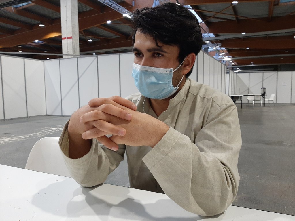 Abdul Wahed, a 20-year-old asylum seeker, spent months on the streets. Credit: InfoMigrants