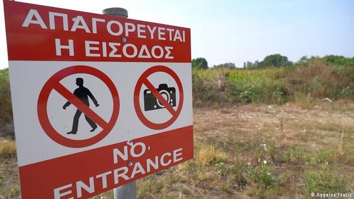 The Greek–Turkish border along the river Evros is a military exclusion zone | Photo: Aggelos Tsatis via DW