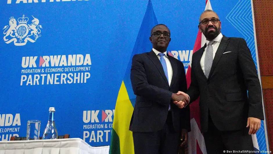 File photo: The former UK government worked for several yearsto forge a migration partnership with Rwanda which ended with no migrants being sent there, and the scheme scrapped. Now, Rwanda is suing the UK for 100 million pounds in fees it says were not paid, a claim the UK denies | Photo: Ben Birchall/AP/picture alliance