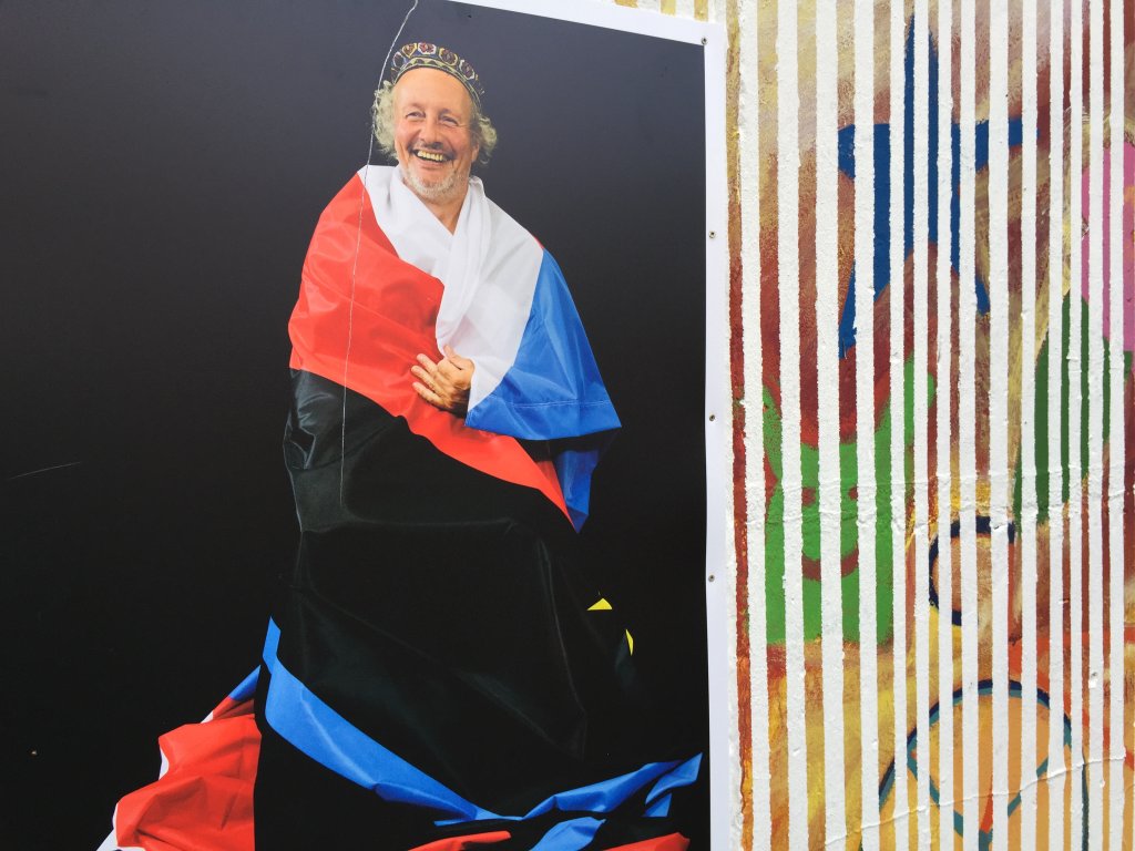 Michael Kurzwelly, who created a new society that goes beyond the nation state and where everybody is welcome | Photo: Marion MacGregor/InfoMigrants