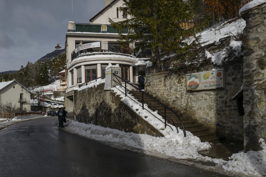 Les Terrasses Solidaires shelter for migrants opened in 2021 in Briançon | Photo: Valentina Camu