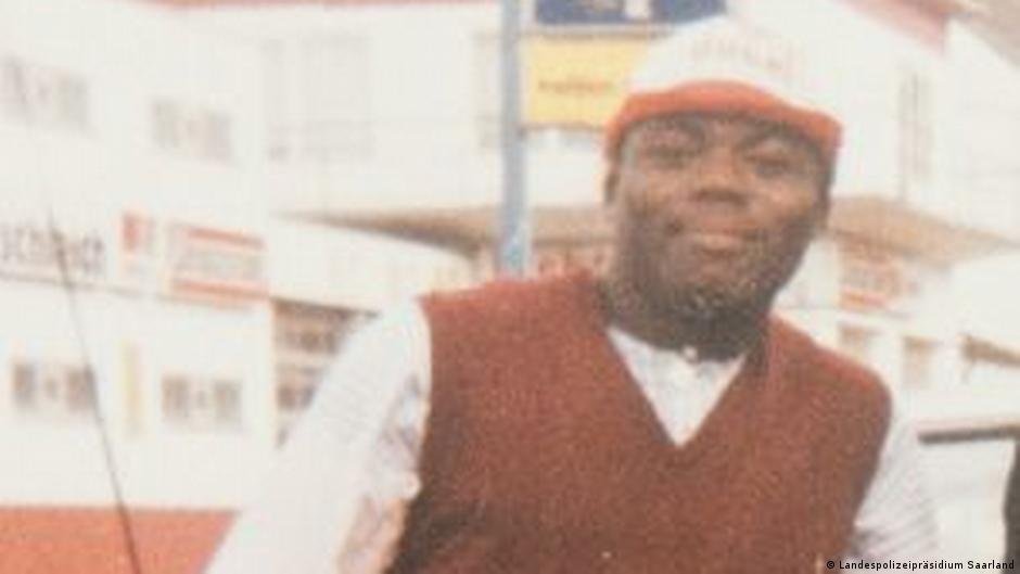 Police used this photo of Yeboah to ask the public for clues about the perpetrators 30 after the attack | Image: Landespolizeipräsidium Saarland