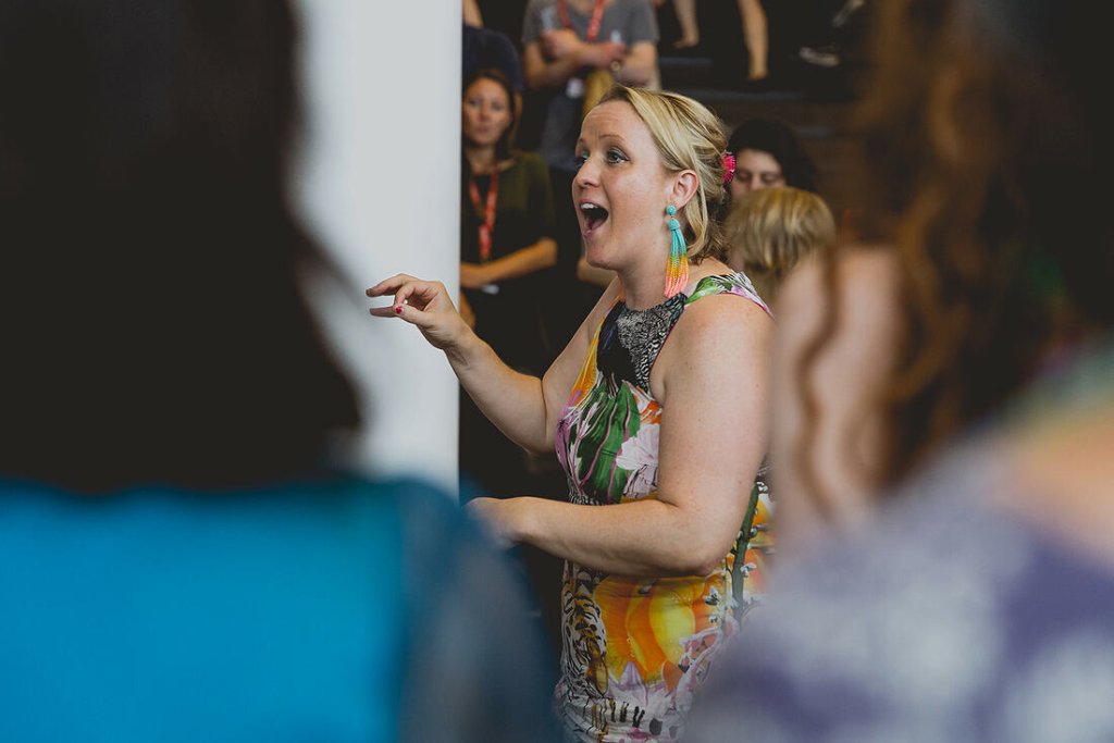 For Becky Dell, working with the Citizens of the World choir is a labor of love | Copyright: Citizens of the World Choir
