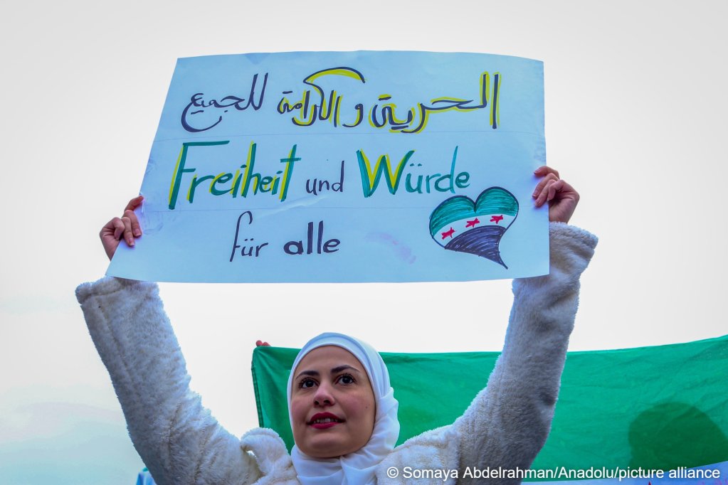 File photo used as illustration: Syrians who have llived a long time in Germany appreciate the freedom (Freiheit) and values (Würde) they have found in Germany and are hoping that these will also be part of the new Syria since the fall of Assad | Photo. Somaya Abdelrahman / Anadolu