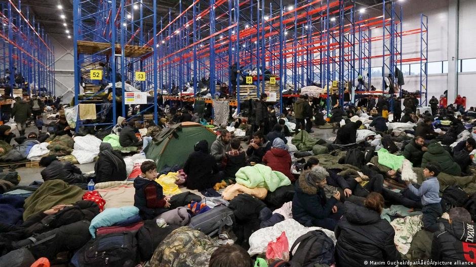 File photo: In 2021, Poland, Lithuania and Latvia had to cope with a huge increase in migrants trying to cross from Belarus| Photo: Maxim Guchek/dpa/picture-alliance