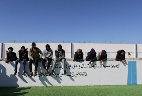File photo: Migrants in Benghazi | Photo: Reuters