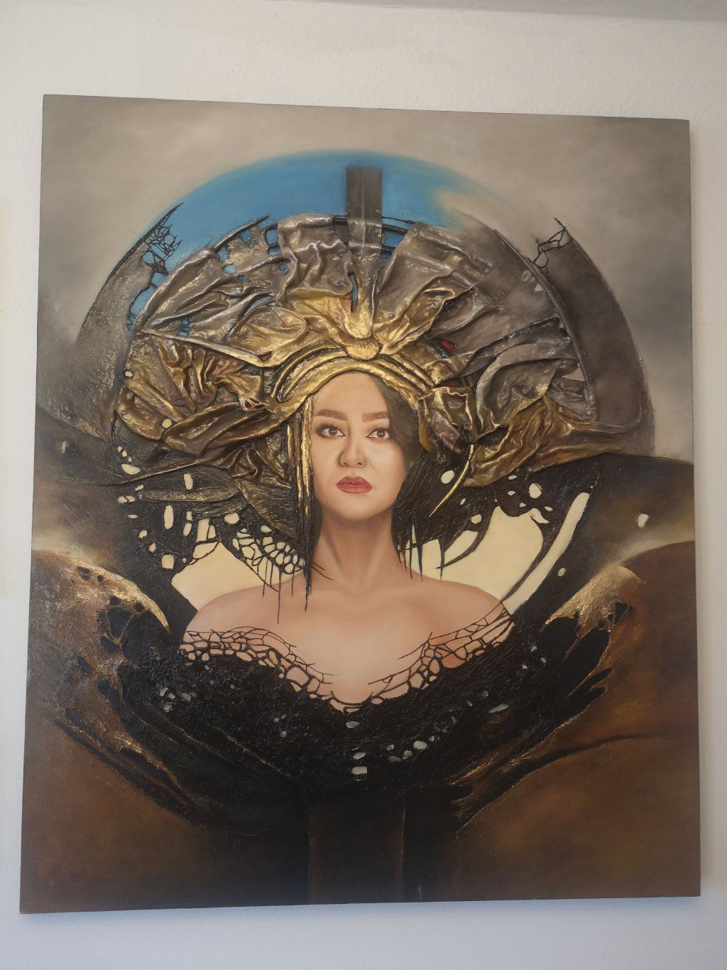 Self portrait by Kaya Jafari | Photo: Natasha Mellersh