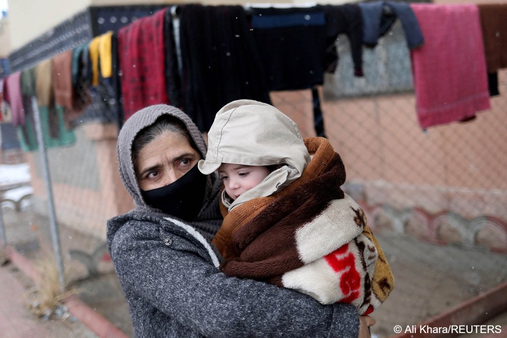 Sohail's parents hope that their baby will soon be granted a flight to them in the US | Photo: REUTERS/Ali Khara