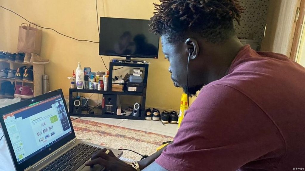 Moro has been studying German for 14 months, but he has failed the A1 test three times | Photo: private