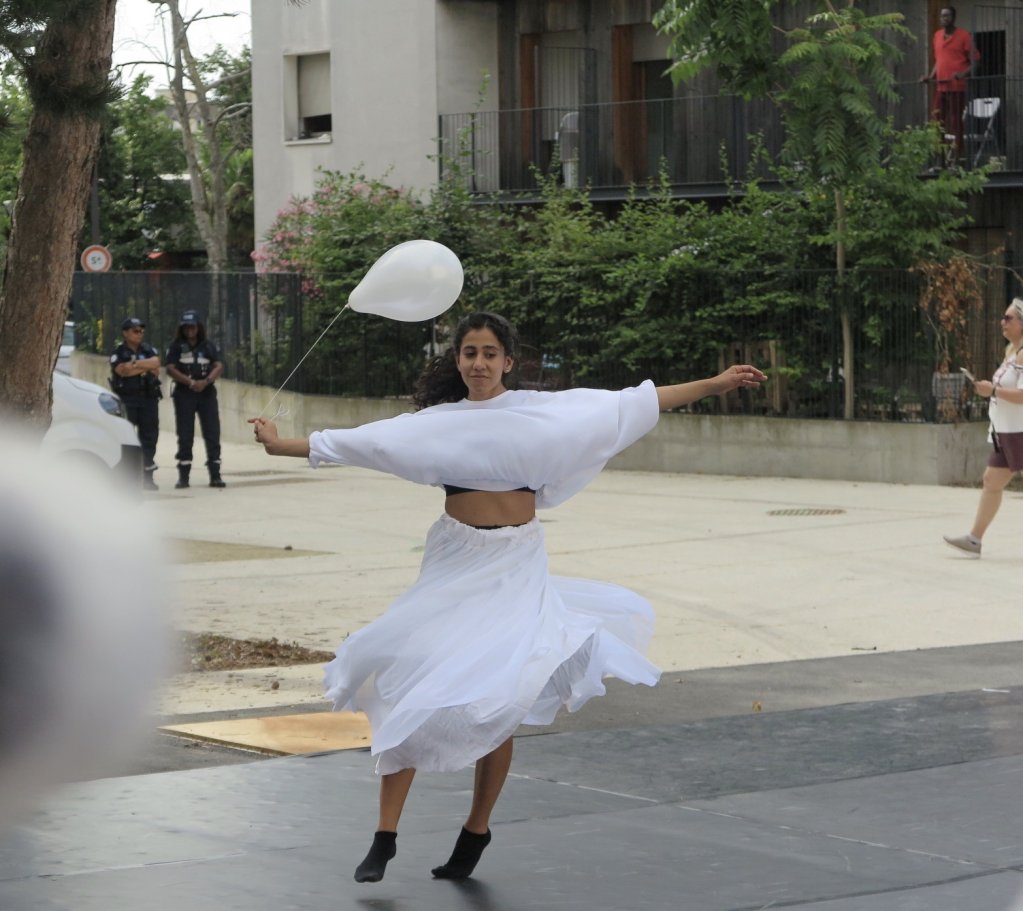 A dance of hope, July 28, 2024 | Photo: InfoMigrants