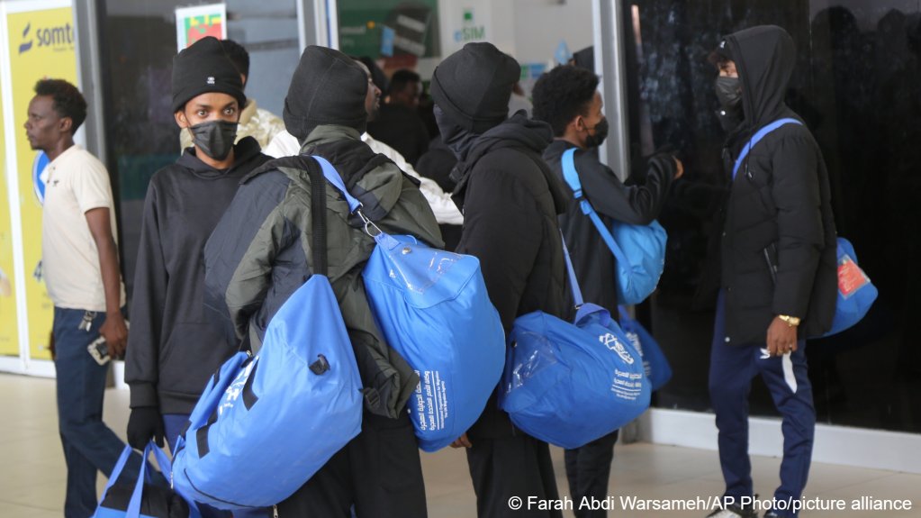 Most of those on board the flight to Somalia were young men under the age of 25, some of them were unaccompanied minors | Photo. Farah Abdi Warsameh / AP Photo