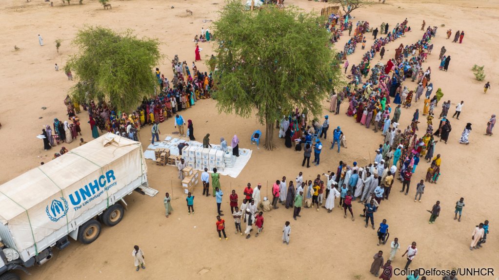 File photo: New Sudanese refugee arrivals from Sudan in Chad pictured in May 2023 | Photo: Colin Delfosse / UNHCR