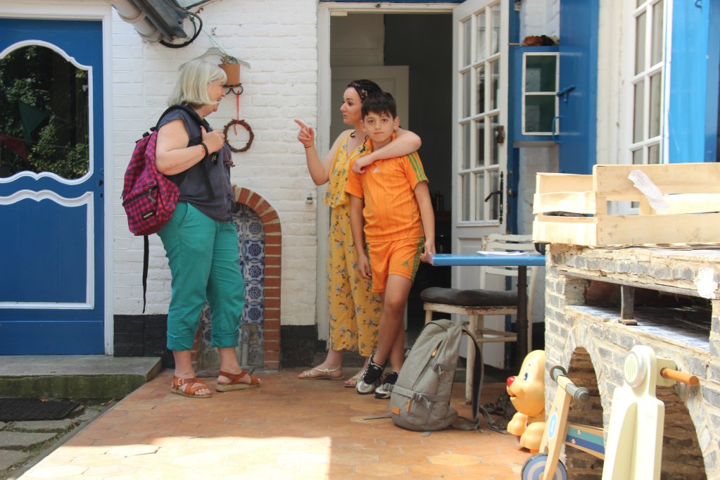 'This house has three main objectives: to provide a roof over the heads of these migrants, to enable encounters between those who are welcomed and those who welcome them, but also to calm my anger when I know that some of them are safe,' said Sylvie Desjonquères, founder of Sesame House | Photo: Arnaud Stoerkler/InfoMigrants