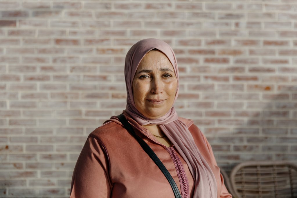 Fatema. She initially searched for her son, Oussama Lamari, alone. Today, the collective provides her with support through dialogue and joint initiatives, such as participating in forums and meetings | Photo: Valentina Camu (Divergence)