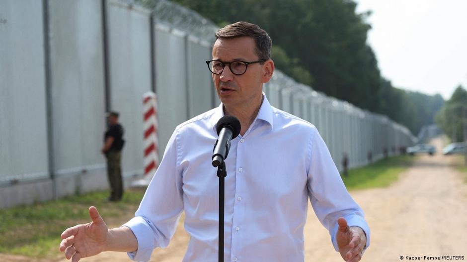 Polish Prime Minister Mateusz Morawiecki is keen to keep migrants out of Poland | Photo: Kacper Pempel/REUTERS