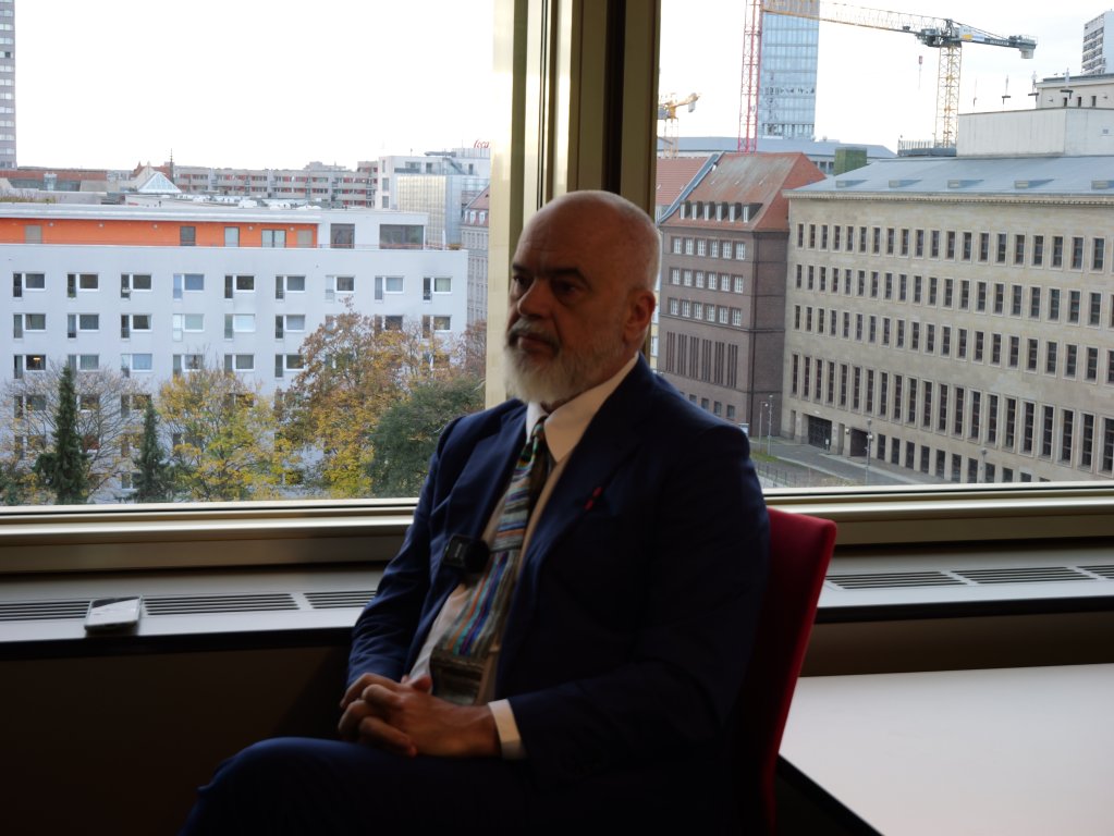 'The deal has stumbled in the Italian courts, but that is not our problem,' Albanian Prime Minister Edi Rama told InfoMigrants | Photo: Sou-Jie van Brunnersum/InfoMigrants