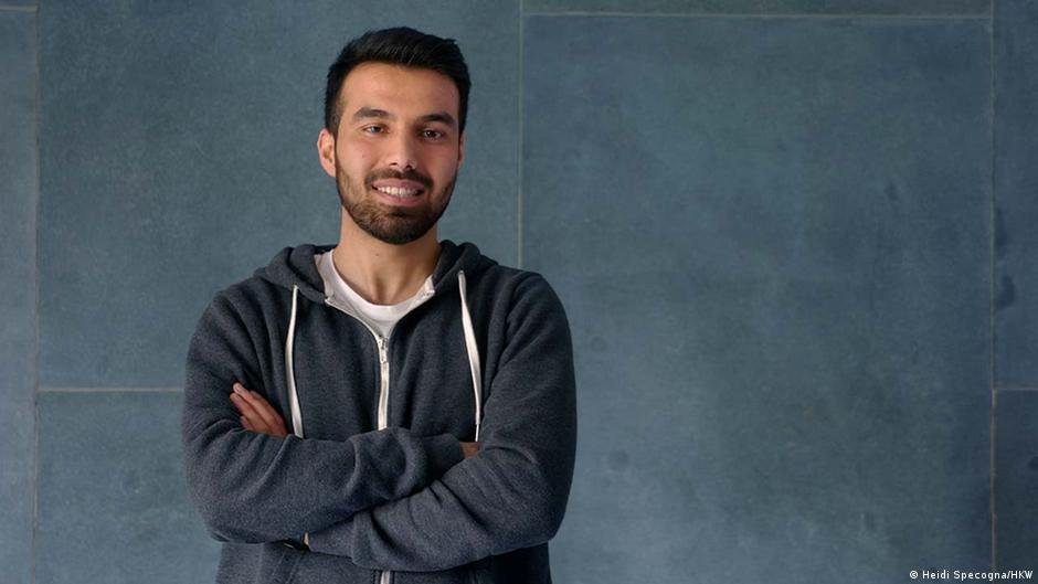 Ahmad Hussainy came to Germany from Iraq in 2015 | Photo: Heidi Specogna/HKW