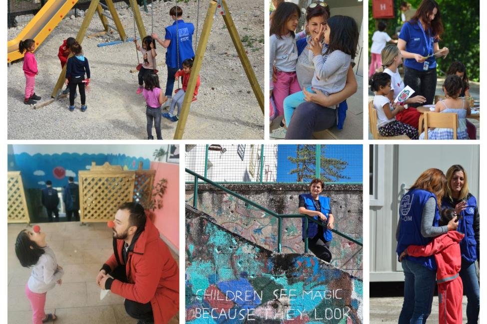 'For children and families, Borići became not just a reception center, but a place to call home, even if only for a part of their journey' stated IOM | Photo: Ervin Čaušević / IOMBIH www.bih.iom.int